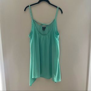Torrid Flowy Teal Tank - Size 2